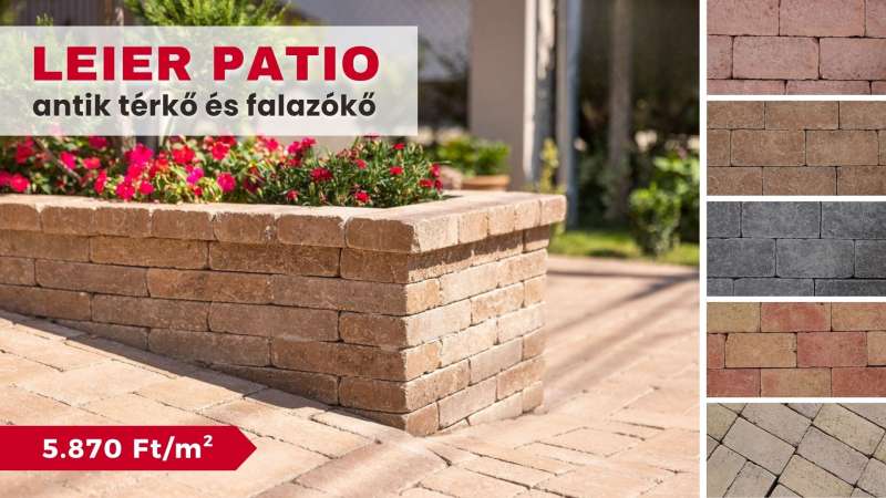 Stílusos és karakteres: Leier Patio akció a GRaS-nál!