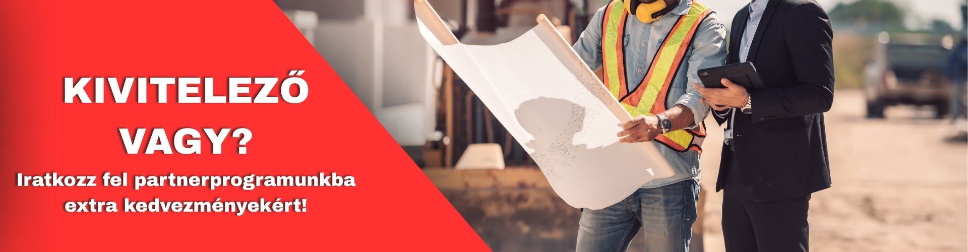 Kivitelezői partnerprogram